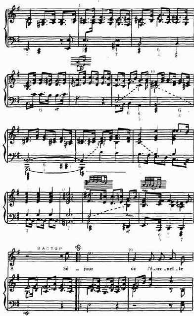 Жан Филипп Рамо (1683—1764). Сцена из оперы «Кастор и Поллукс»